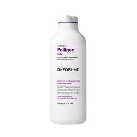 Шампунь для сухих и поврежденных волос Dr.FORHAIR Folligen Silk Shampoo 300 мл