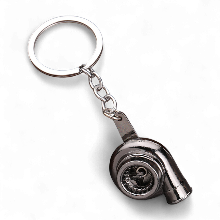 Брелок для ключей Автомобильная турбина металлический Черный (99_14_0_1С)