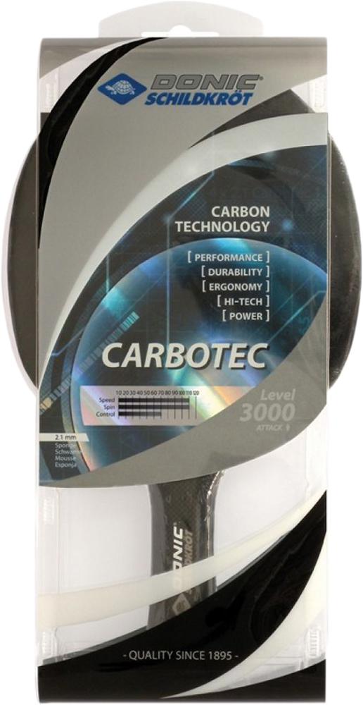 Ракетка для настільного тенісу Donic Carbotec 3000 (758214) - фото 2