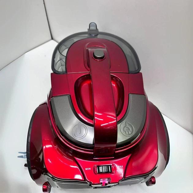 Пилосос Zepline ZP-6804 без мішка контейнерний 4 л 4000 Вт Червоний (ZP-6804) - фото 4