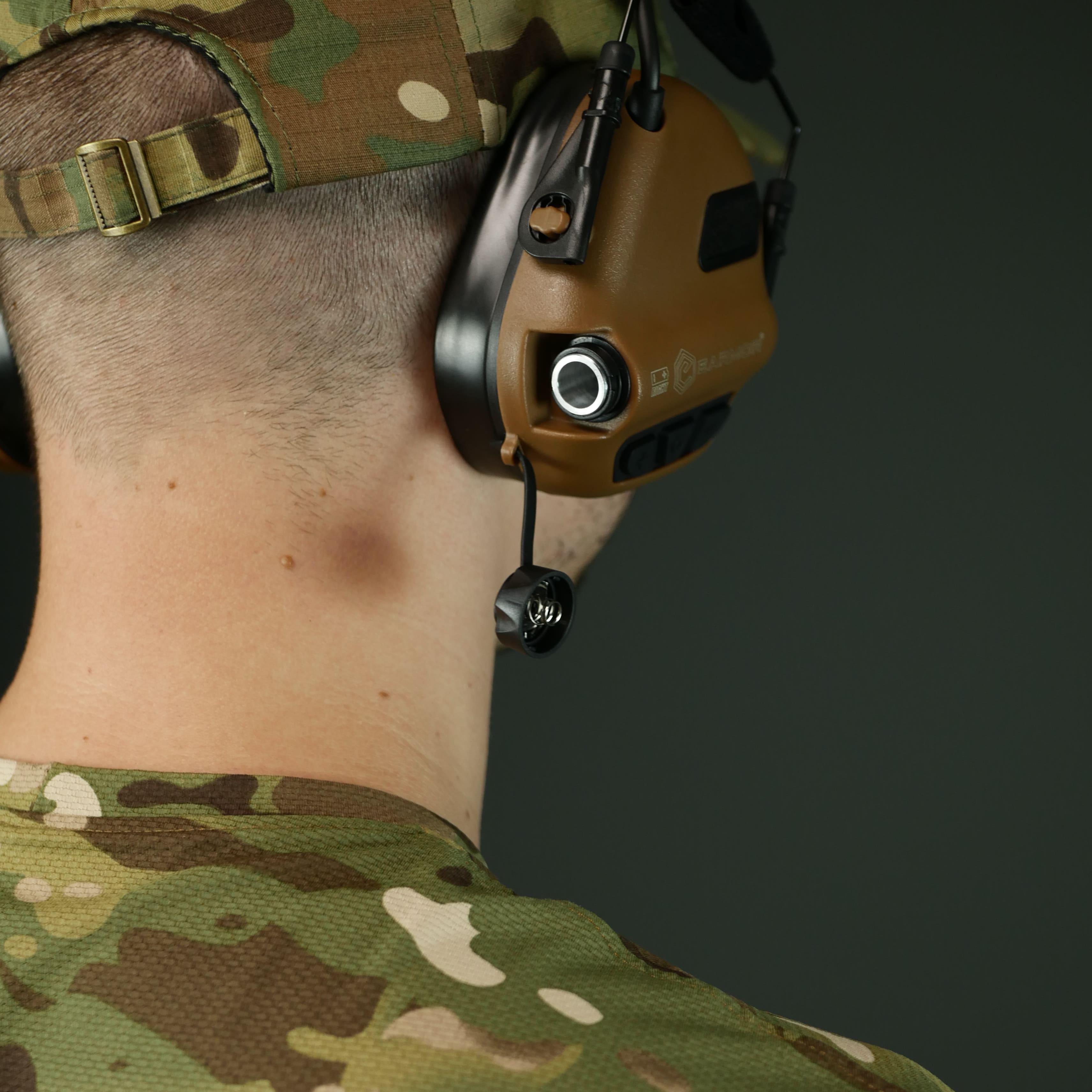 Наушники Earmor M32 PLUS со съемным микрофоном 82 дБ Койот (27668232) - фото 14 Наушники Earmor M32 PLUS со съемным микрофоном 82 дБ Койот (27668232) - фото 14