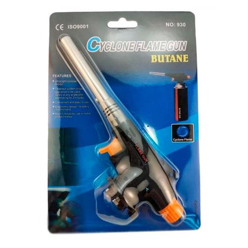 Газовий пальник портативний SV-930 на цанговий балон з п'єзопідпалом Black (877453) - фото 5