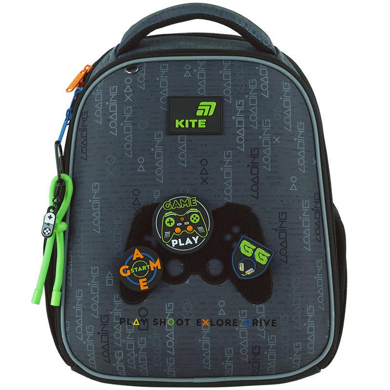 Каркасный рюкзак KITE Education Good Game 36,5x27x15,5 см 14 л Серый (K26-555S-5)