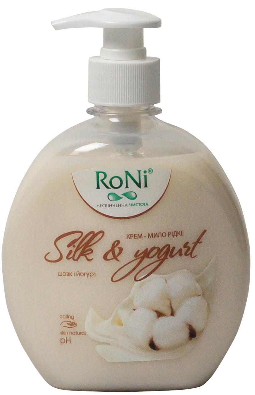 Мило-крем рідке Silk & Yogurt 450 мл (4820210440092)