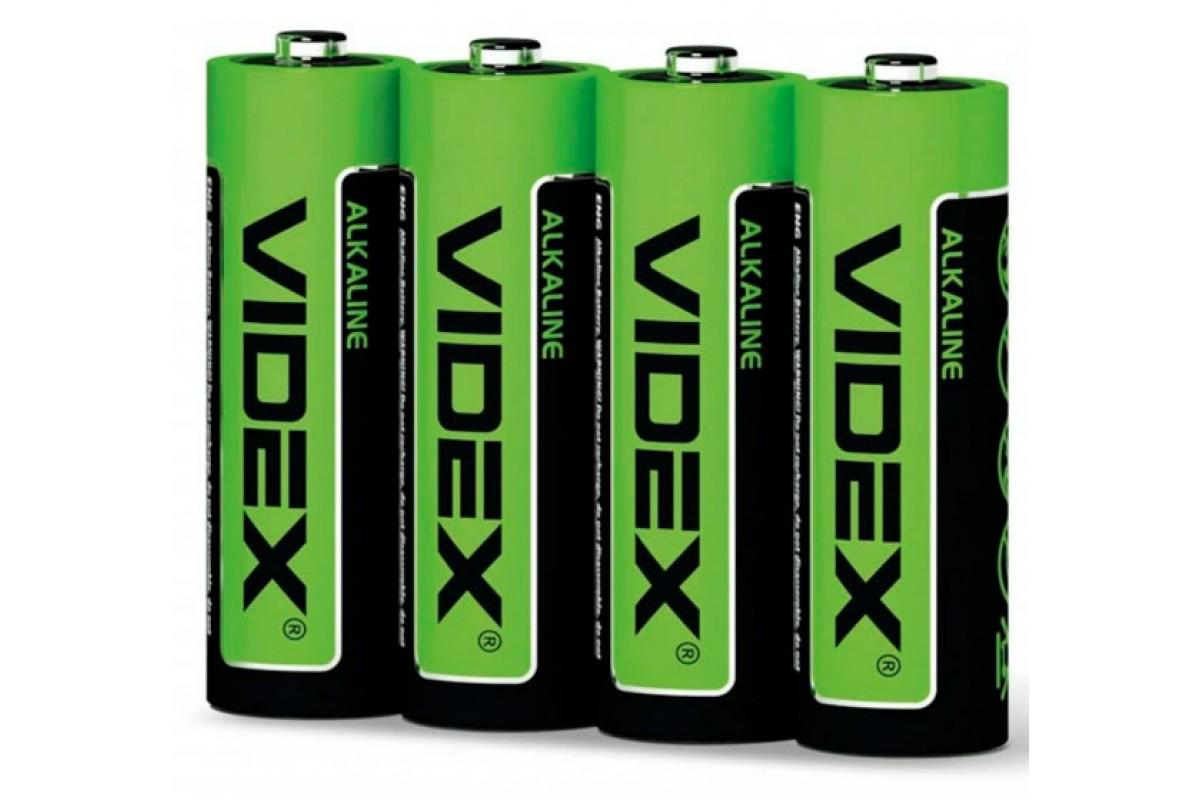 Батарейки щелочные Videx Shrink LR03/AAA 4 шт.