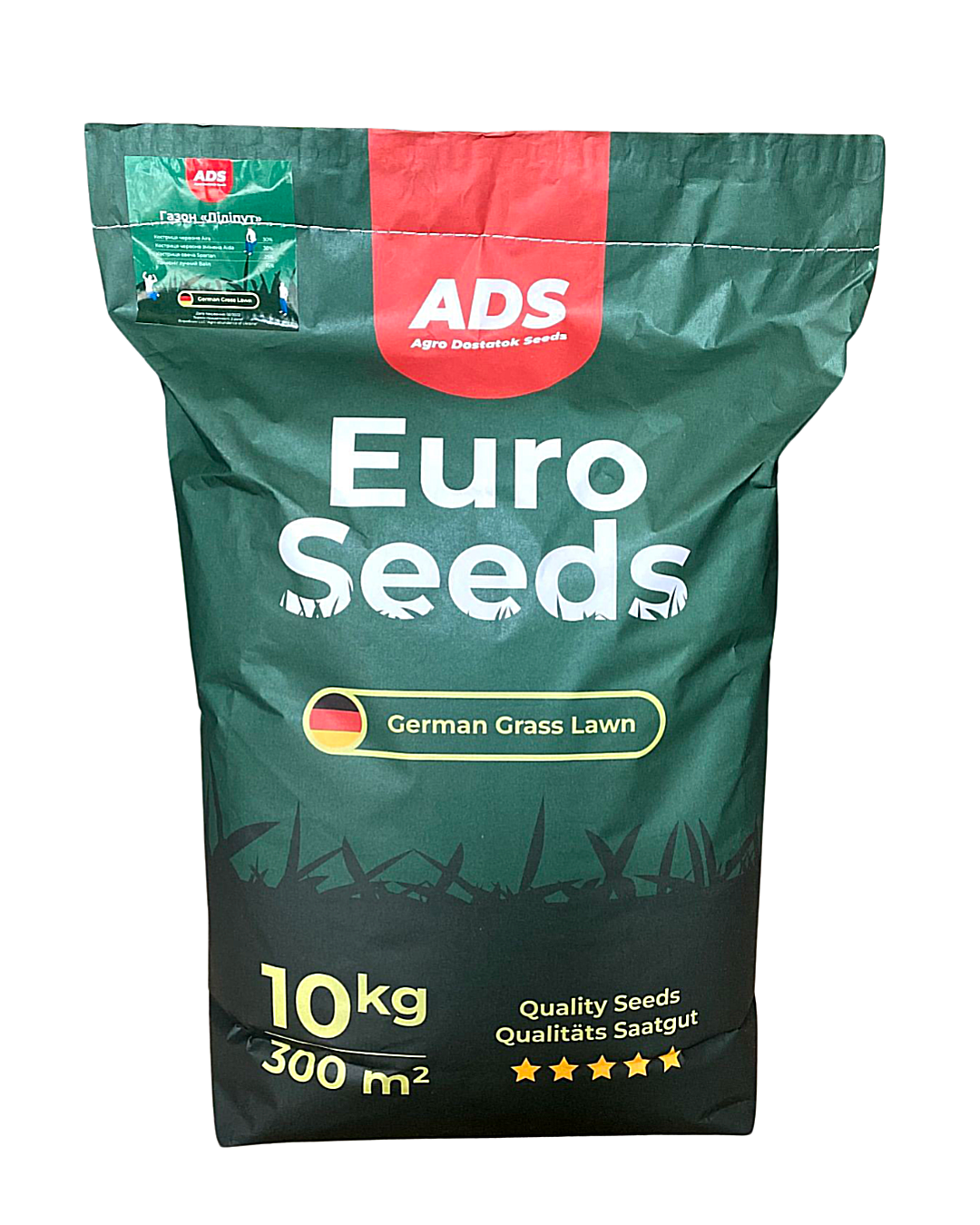 Газон ADS Euro Seeds Ліліпут 10 кг - фото 1