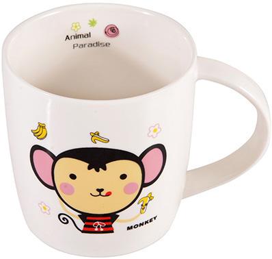 Кружка керамическая Fissman обезьянка 340 мл