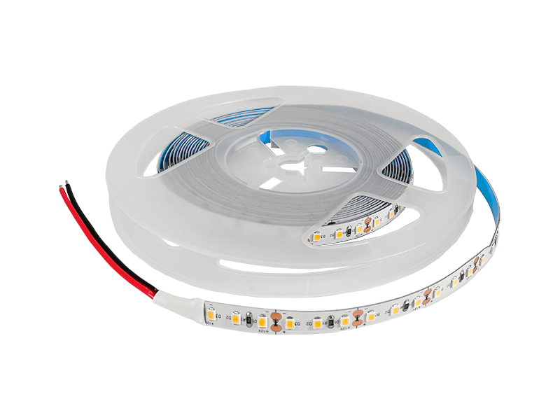 Светодиодная лента AV TProf 3528 120 LED 8 мм 12 В 14 Вт/м IP20 двойная плата Белый нейтральный (6123)