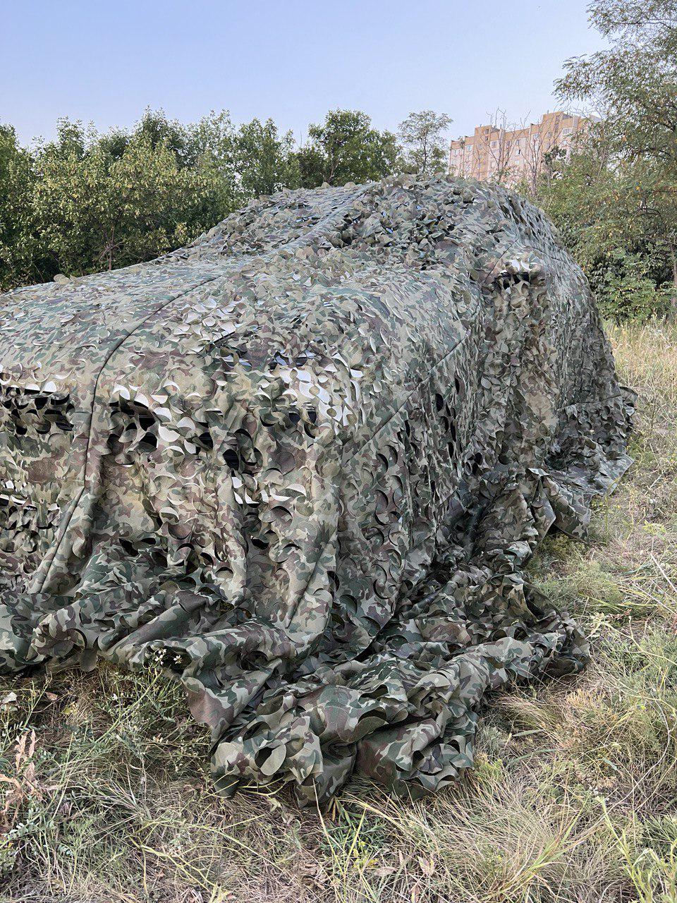 Маскировочная сетка Камуфляж №4 3х4 м Зеленый - фото 8