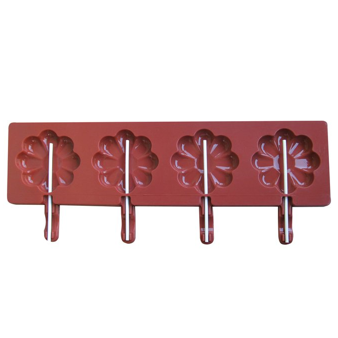 Форма силіконова Empire EM8493 Квіточка для 4-х льодяників 350х140х15 мм (iz13254)