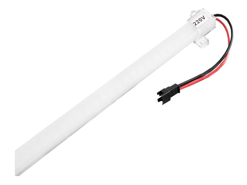 Светодиодная линейка SMD2835 72 LED 220В 11Вт IP44 4500K 600мм в матовом корпусе (3137) Светодиодная линейка SMD2835 72 LED 220В 11Вт IP44 4500K 600мм в матовом корпусе (3137)