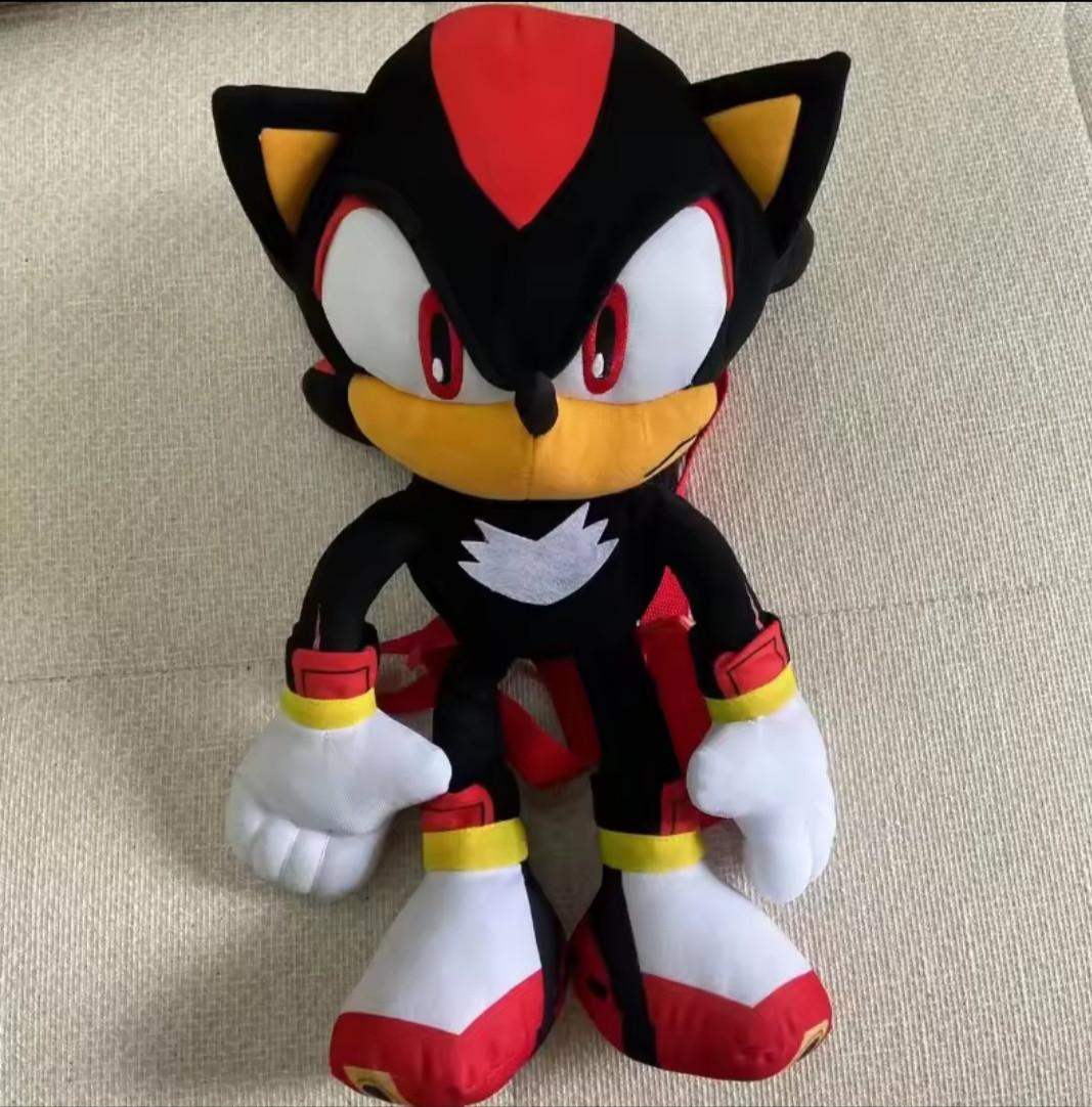 М'яка іграшка рюкзак їжак Шедоу Сонік - фото 2 М'яка іграшка рюкзак їжак Шедоу Сонік - фото 2