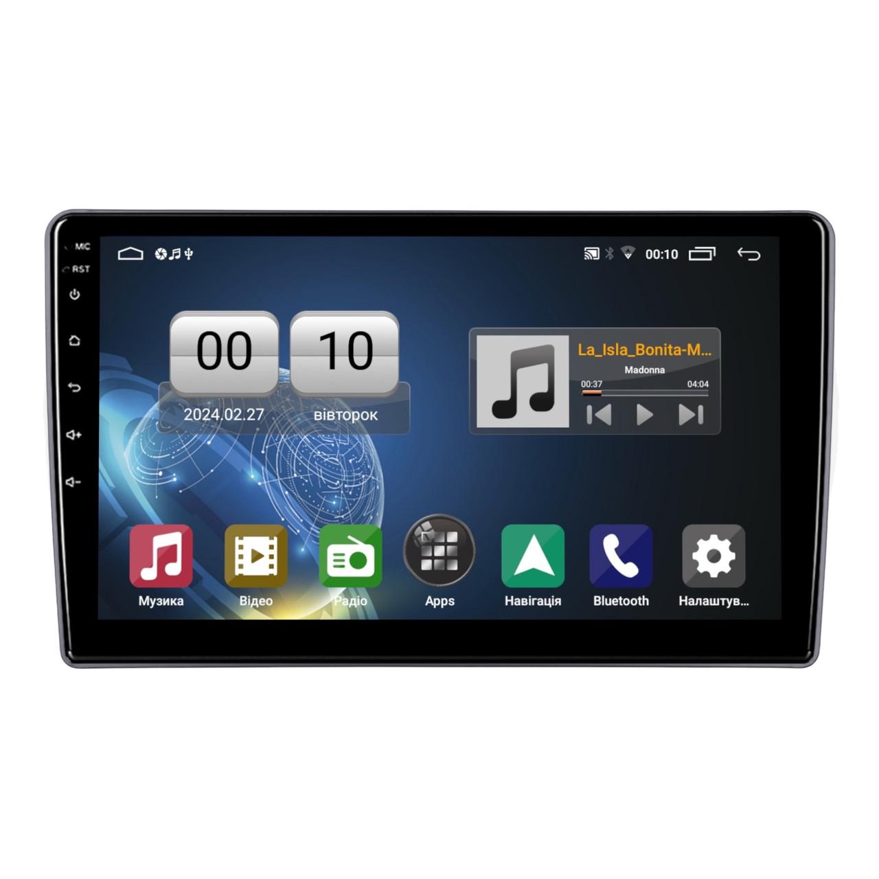 Автомагнітола штатна QIV Q1 для Ford Escape 1 2000-2007/Mazda Tribute 2001-2005 9" (Q45435)