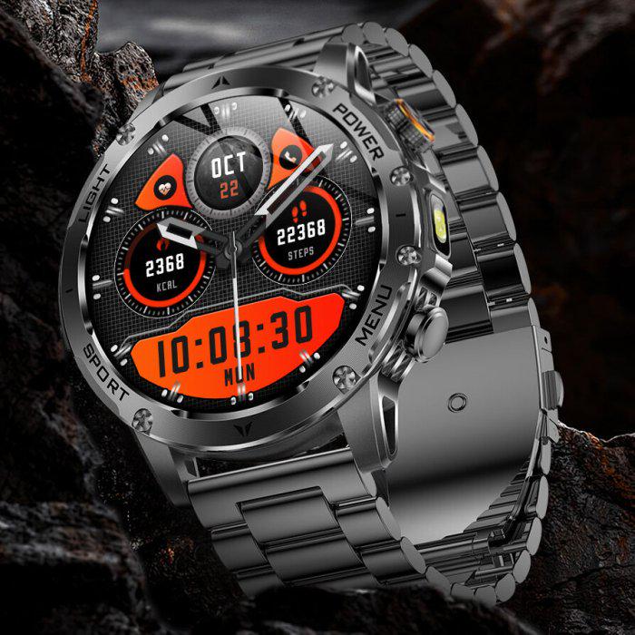 Смарт-годинник UWatch Smart Power Ultra Black Steel (2052) - фото 3 Смарт-годинник UWatch Smart Power Ultra Black Steel (2052) - фото 3