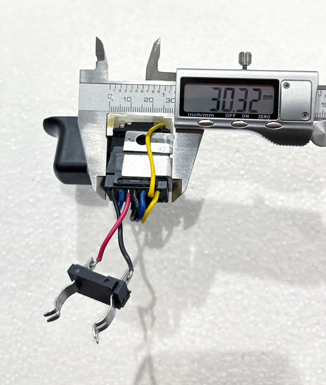 Кнопка для шуруповерта Einhell К:066 з автостопом 42x19 (2145675694) - фото 5 Кнопка для шуруповерта Einhell К:066 з автостопом 42x19 (2145675694) - фото 5