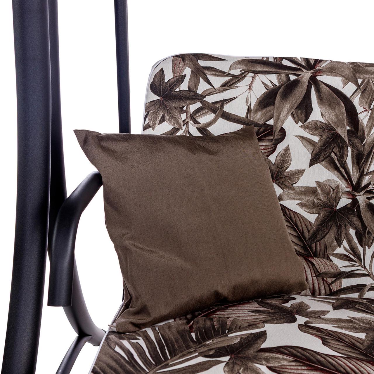 Комплект до гойдалки Ost-Fran BALI тканина Manglar negro 170x110x7 см (3935) - фото 2 Комплект до гойдалки Ost-Fran BALI тканина Manglar negro 170x110x7 см (3935) - фото 2