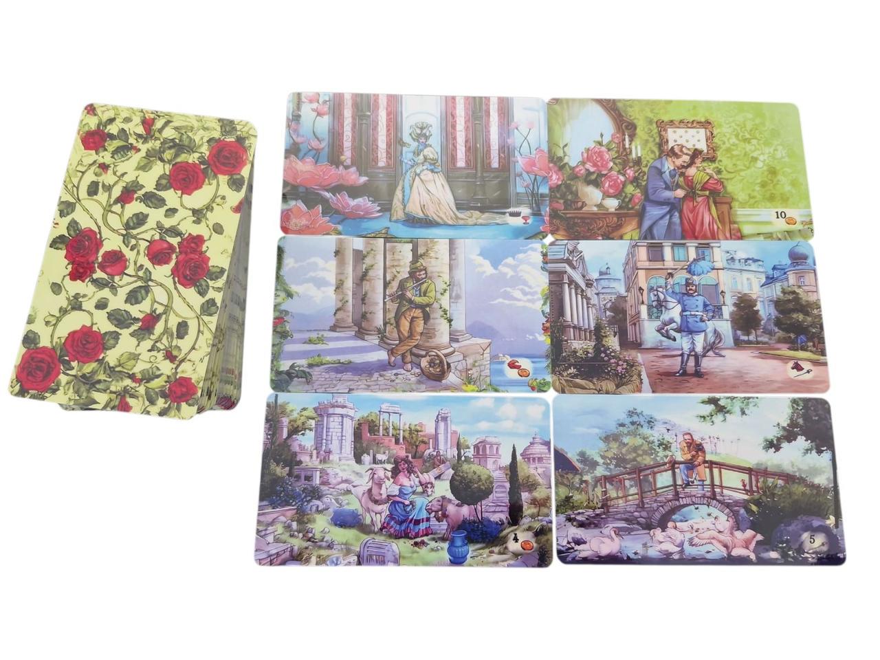 Карты Таро Романтическое панорамное глянец 78 карт Карты Таро Романтическое панорамное глянец 78 карт