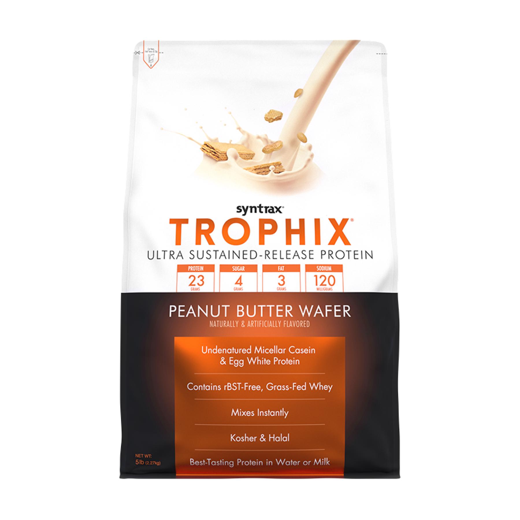Протеин Trophix 2270 г Peanut Butter Wafer (2023-10-3144) Протеин Trophix 2270 г Peanut Butter Wafer (2023-10-3144)