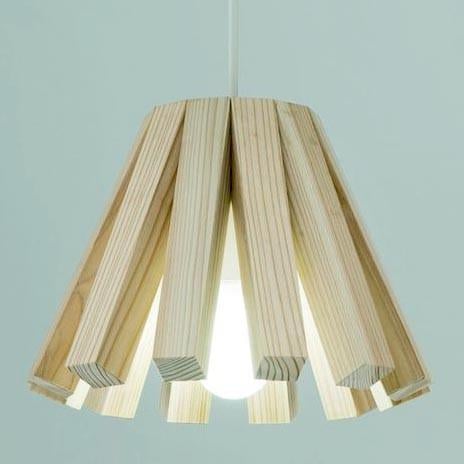 Подвесной светильник из дерева Кания Бланже (ЛЮС-005101)