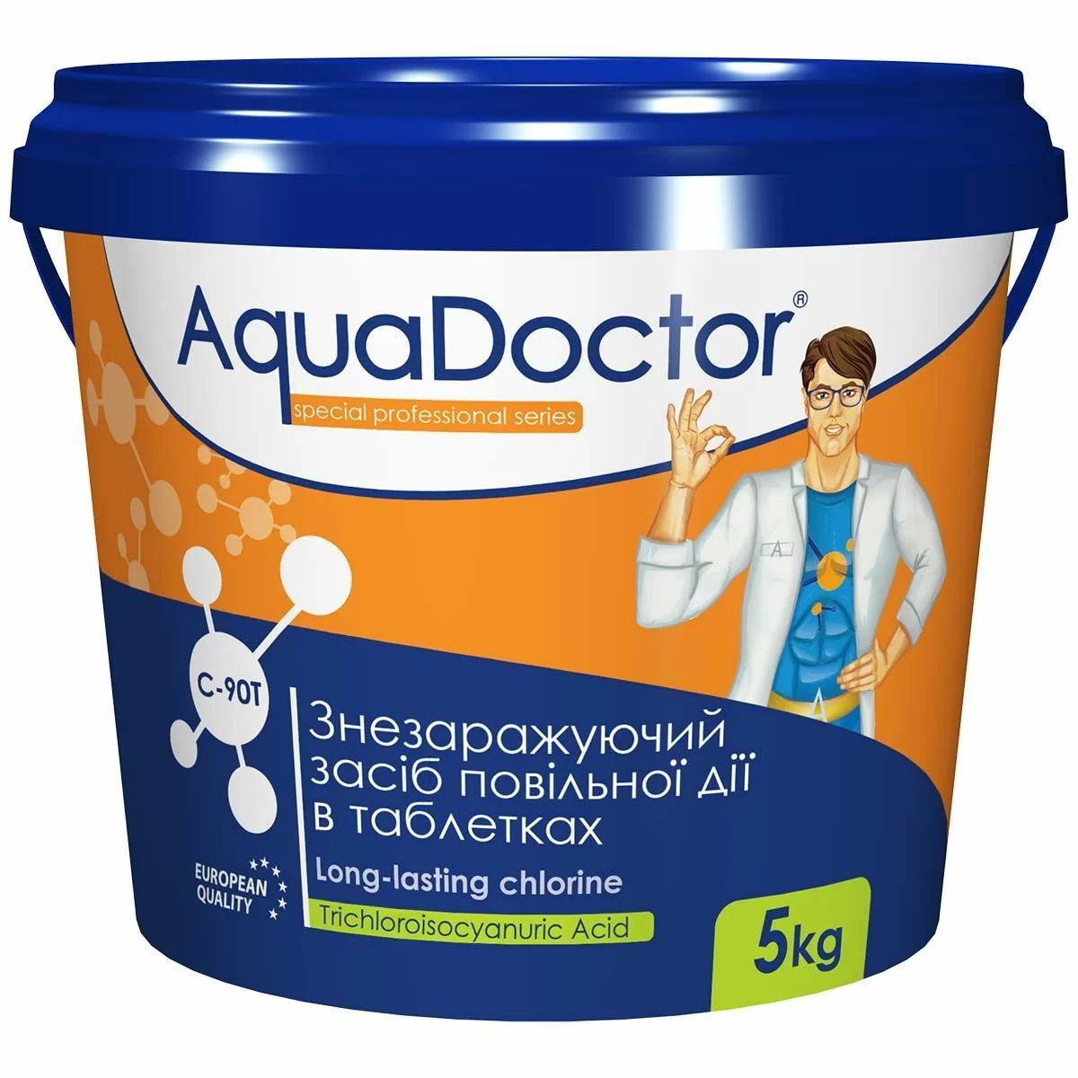 Хлор длительный AquaDoctor C-90T 5 кг (ST000024696)