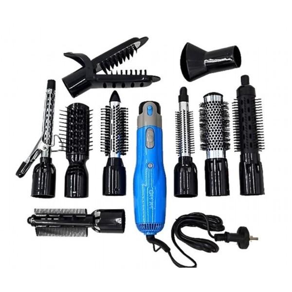 Фен-щетка Gemei GM 4833 10в1 (1938452) - фото 3 Фен-щетка Gemei GM 4833 10в1 (1938452) - фото 3