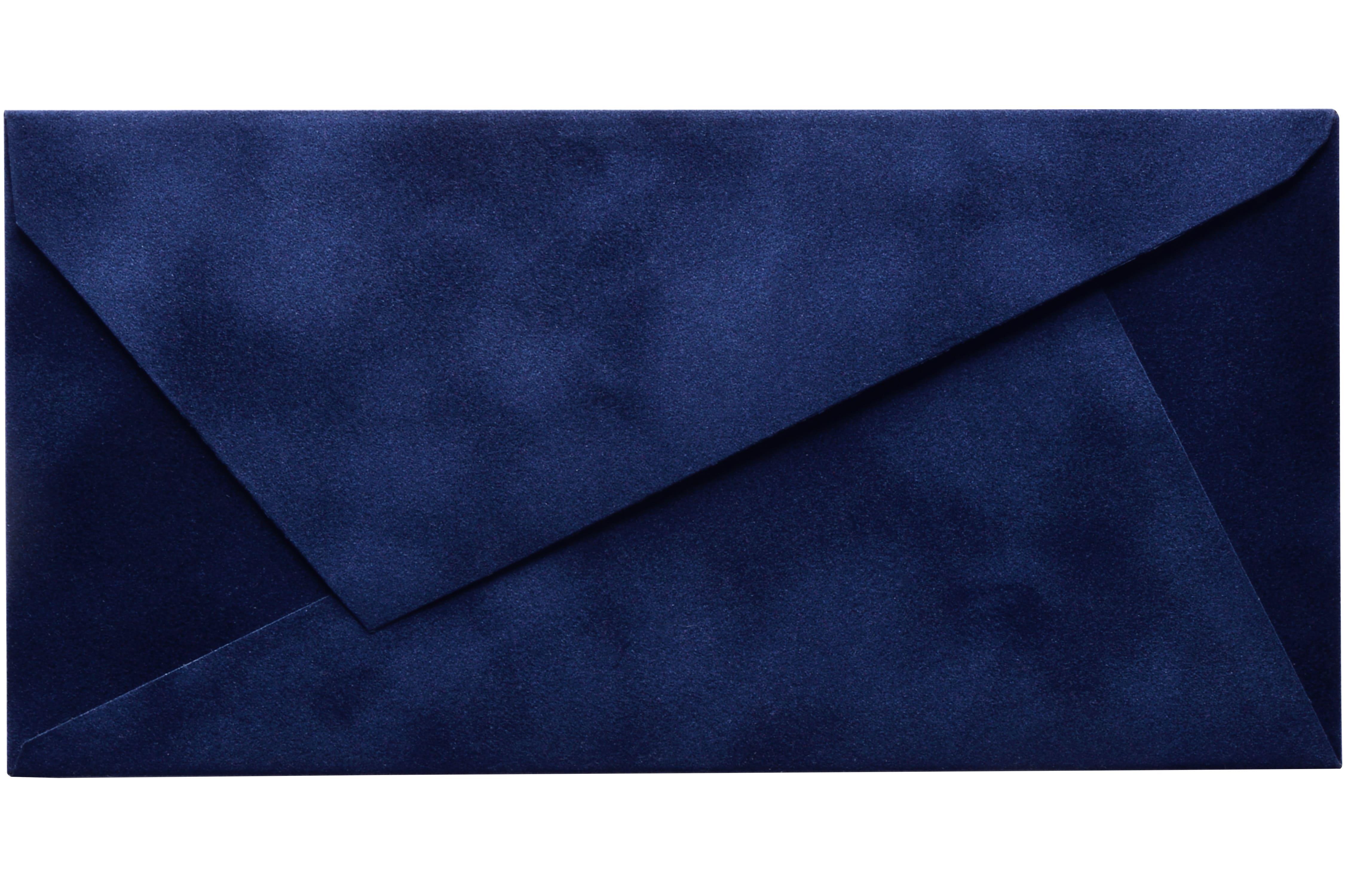 Конверт для денег бархатный с легким мраморным эффектом 22х11 см Синий (371093559)