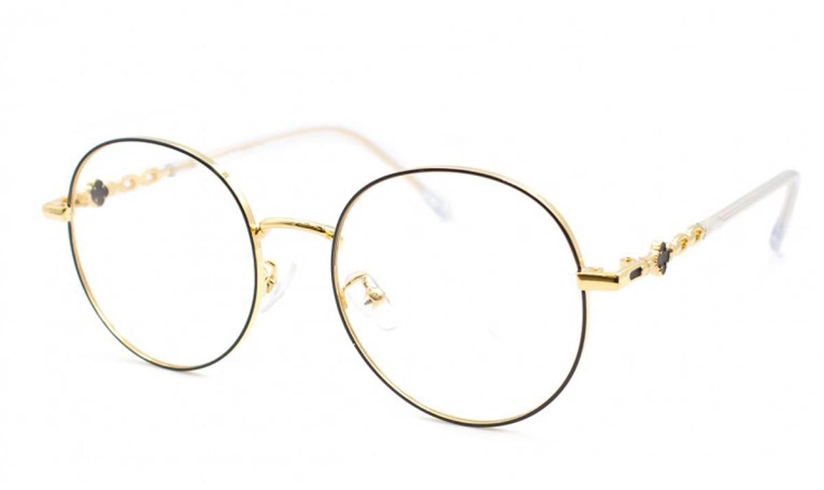 Очки для зрения женские Oftalmic диоптрия 0.00 52-18-145 линза полимер PD62-64 (410-28|G|0.00|61)