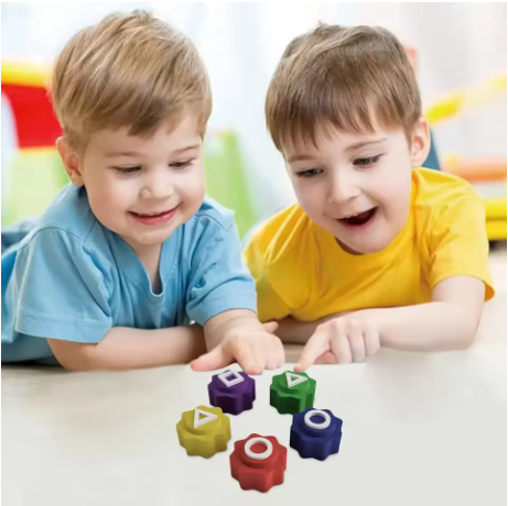 Настольная игра Гонги Игра в кальмара кубики Gonggi в кейсе - фото 2