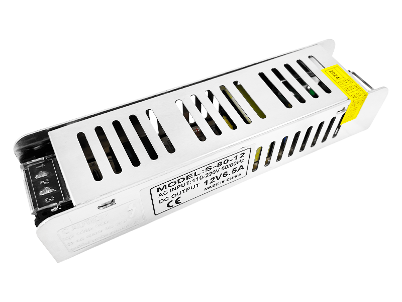 Блок питания Slim and Long 12 В 80 Вт IP20 (3489)