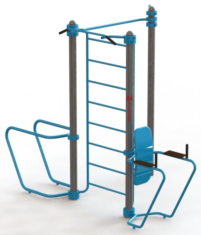 Фитнес-станция Multifitness FS3.4 с дополнительным турником (1828438103)