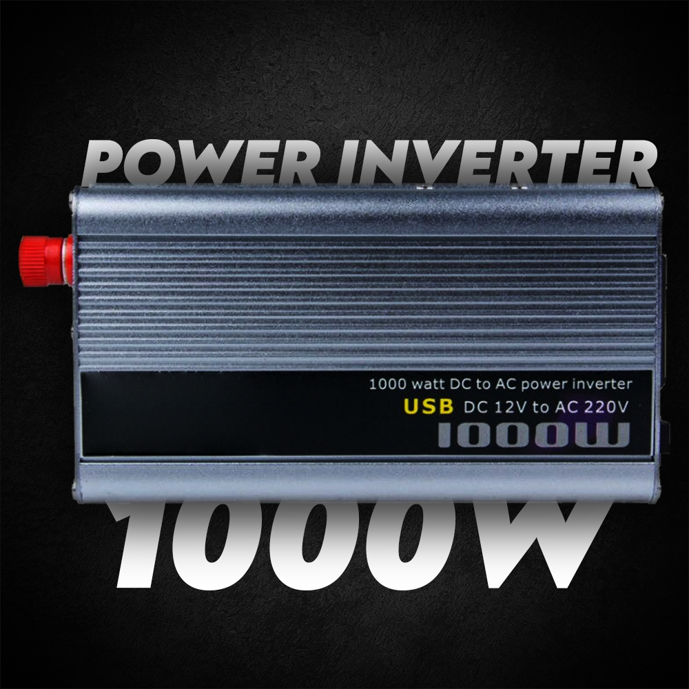 Автомобильный инвертор Power Inverter с модифицированным синусом 1000 Ватт 1000 W (126) - фото 2