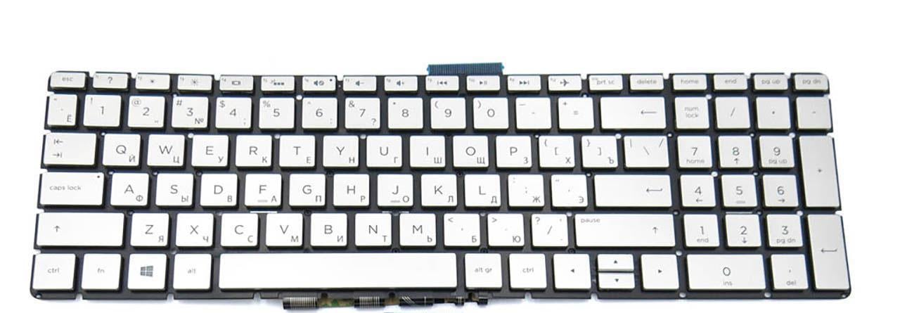 Клавиатура для ноутбука HP Pavilion 15-cc с подсветкой клавиш матовая (812726)