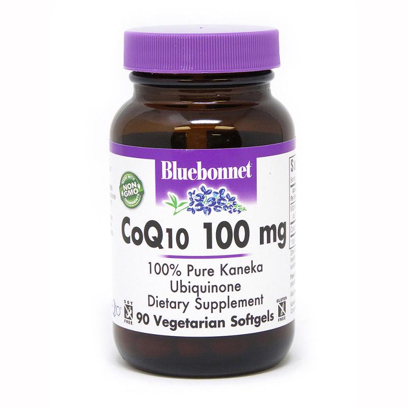 Натуральная добавка Bluebonnet CoQ10 100 мг 90 гелевых вегакапс. (5105)