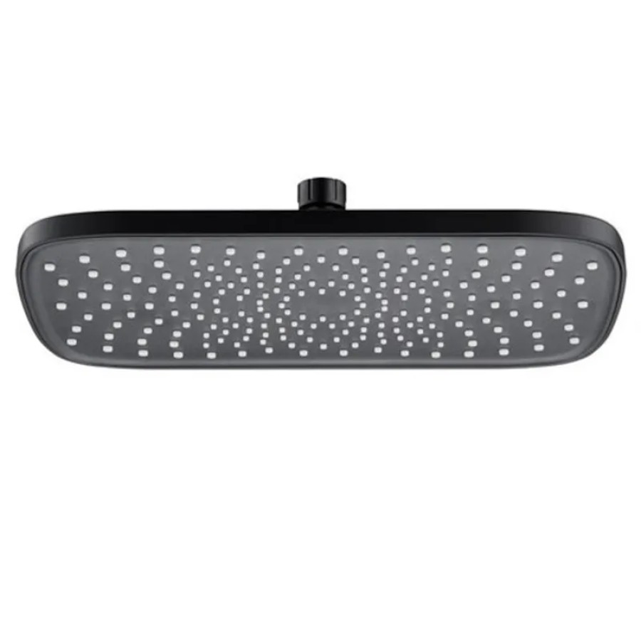 Верхній душ прямокутний MIXXUS SH-18-OH 300x200 мм Black (LE2791)