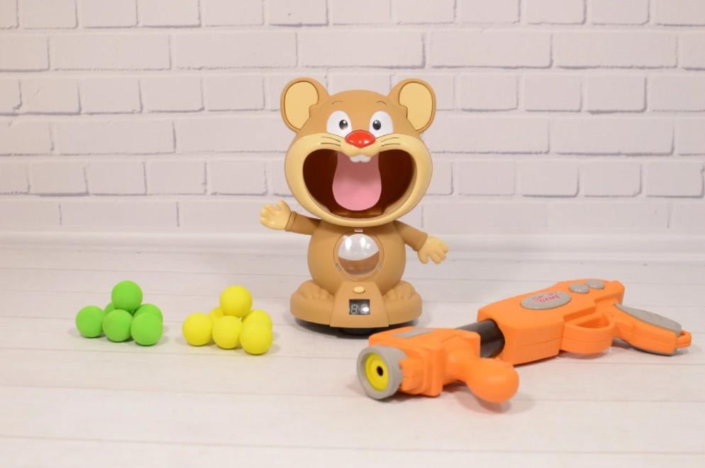 Тир Мышонок Joy Acousto-Optic Hamster детский интерактивный 1970A - фото 7 Тир Мышонок Joy Acousto-Optic Hamster детский интерактивный 1970A - фото 7