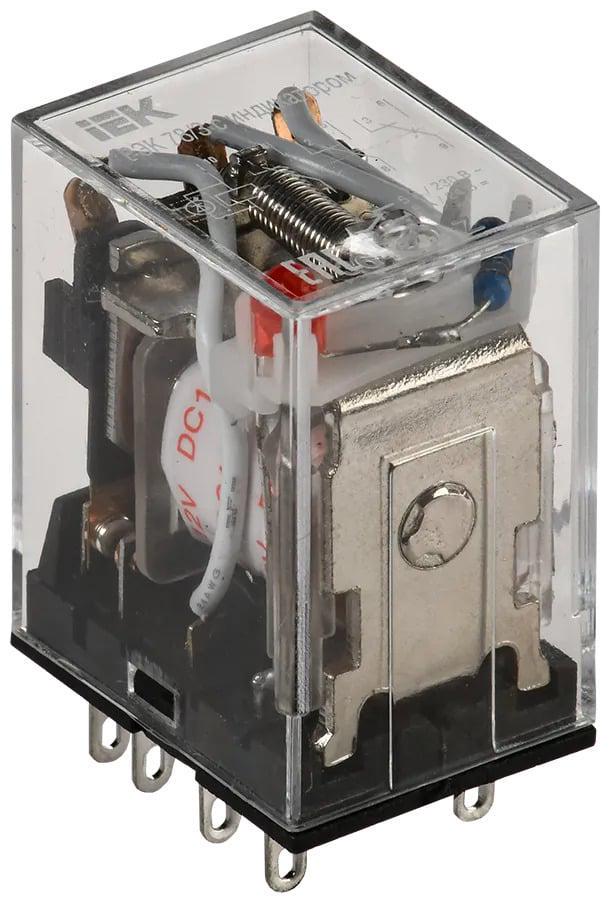 Реле промежуточное УЕК РЭК78/3 5А 3к 12V AC MY3 с индикатором (RRP20-3-05-012A-LED)