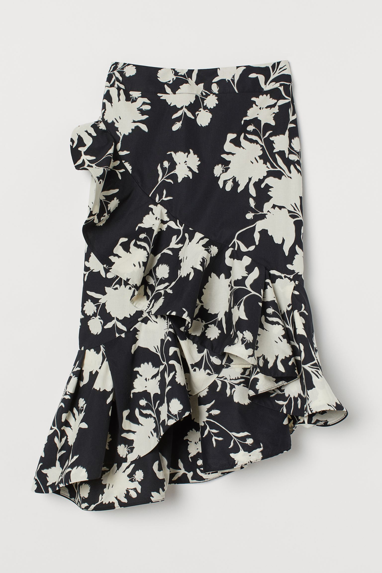 Юбка р. 40 Черно-белый (8567481wer)