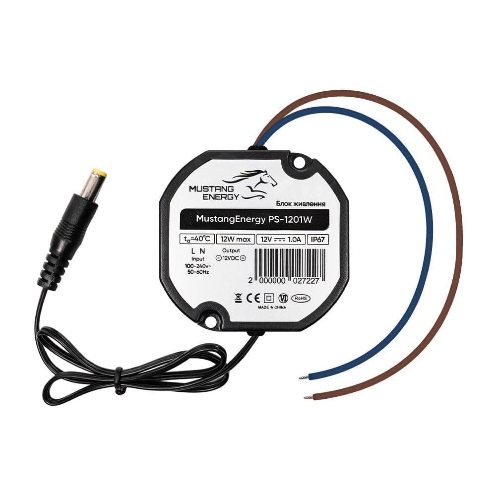 Блок питания Mustang Energy PS-1201W 12V/1A влагозащищенный IP67 (43-00101)