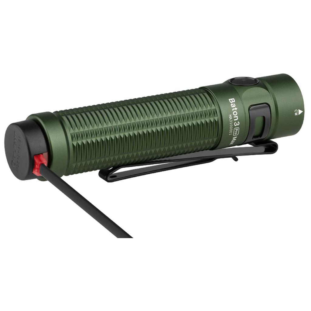 Ліхтар Olight Baton 3 Pro Max OD Green (Baton 3 Pro Max OD) - фото 2