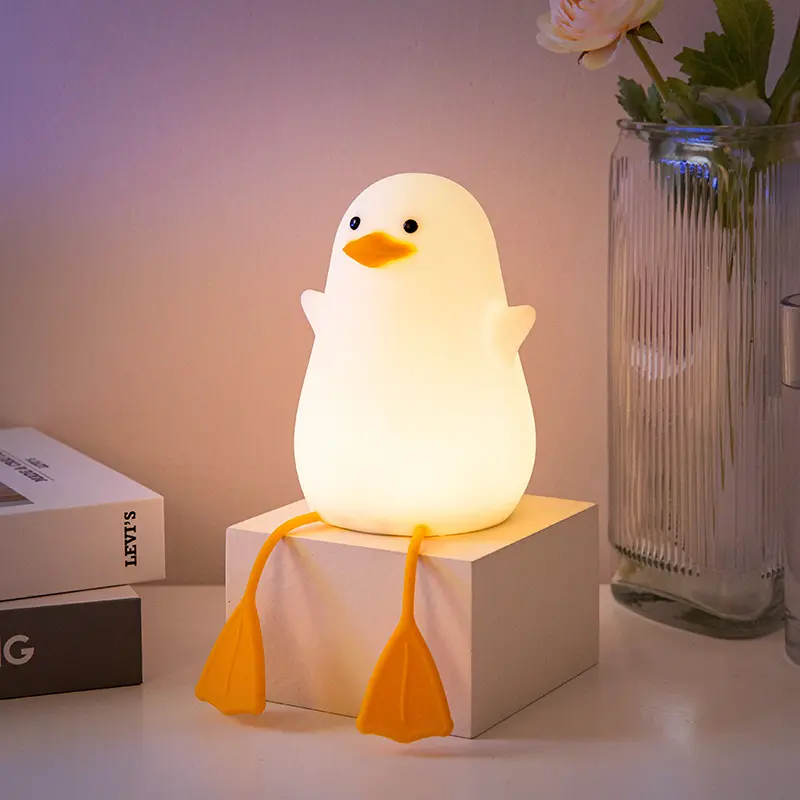 Ночник детский со встроенным аккумулятором Гусь сидит (00173) - фото 7 Ночник детский со встроенным аккумулятором Гусь сидит (00173) - фото 7