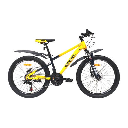 Велосипед Spark JOY колеса 24"/стальная рама 13" Желтый (26351966)