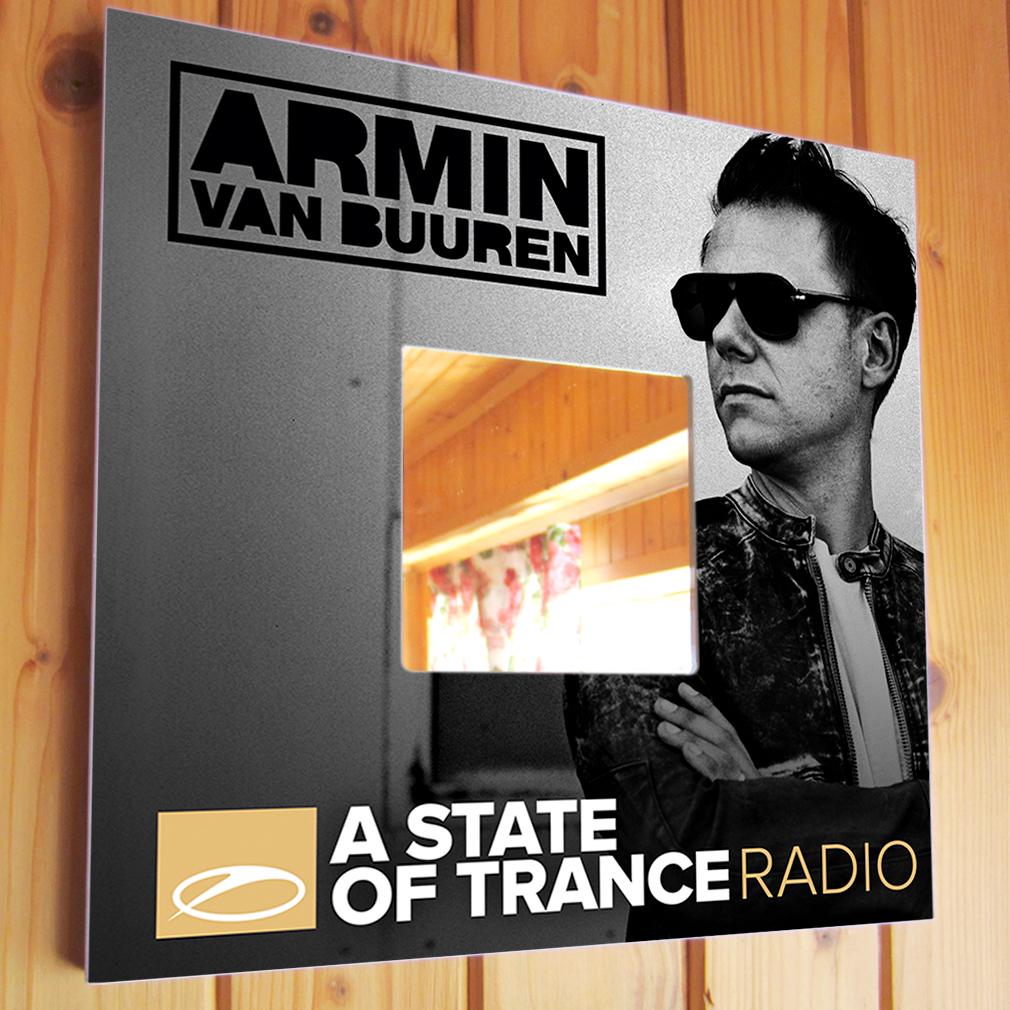 Зеркало декоративное Armin van Buuren 260х260 мм (M03378)