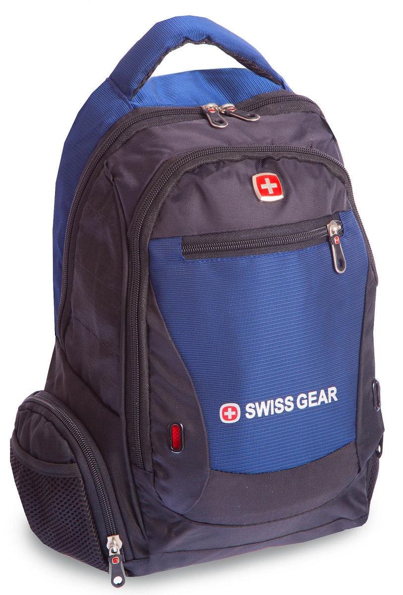 Рюкзак SWR 522 15 л 38x24x15 Черно-синий (GA-0522-1)
