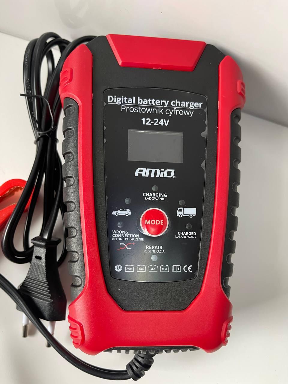 Зарядное устройство импульсное Amio DBC-02 12-24 V 6 А - фото 6 Зарядное устройство импульсное Amio DBC-02 12-24 V 6 А - фото 6