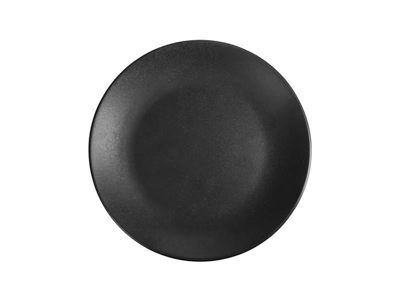 Тарелка фарфоровая Porland 260 мм Black (187626/Bl)