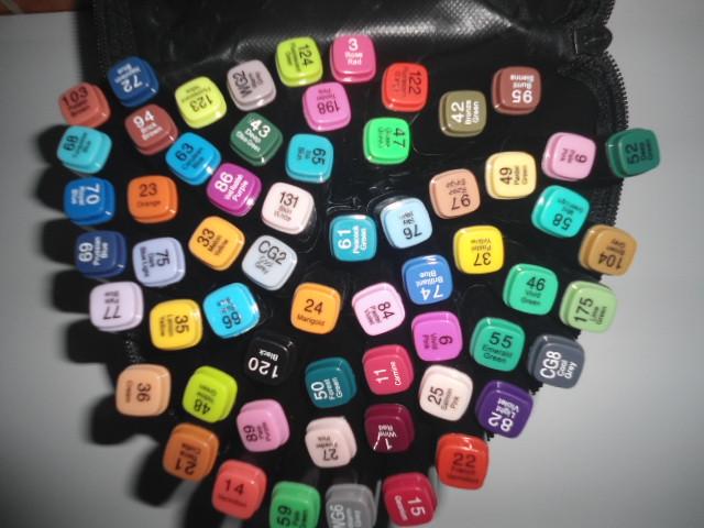 Маркери для скетчингу Touch двосторонні 60 шт. Чорний (1507690491) - фото 2 Маркери для скетчингу Touch двосторонні 60 шт. Чорний (1507690491) - фото 2