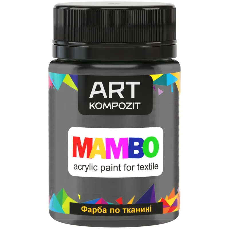 Краска по ткани ART Kompozit MAMBO 50 мл 51 Черный жемчужина (746923)