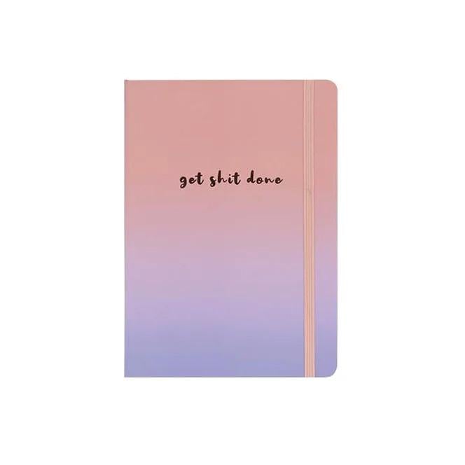 Блокнот детский Malevaro "Get Shit Done 4" на резинке 80 листов клетка 105x75 мм