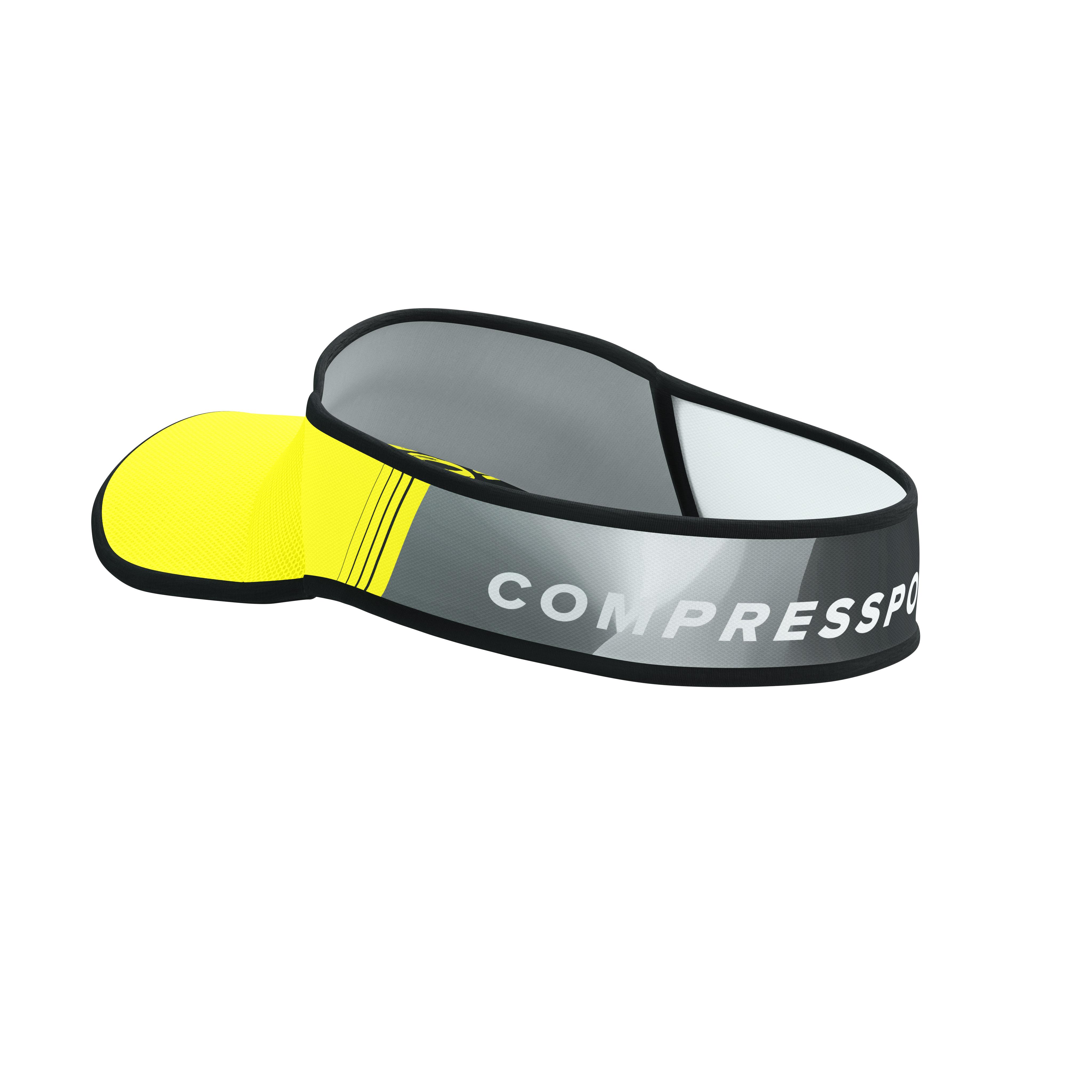 Козирок для бігу Compressport Visor Ultralight Black/White/Safety Yellow (594781) - фото 4