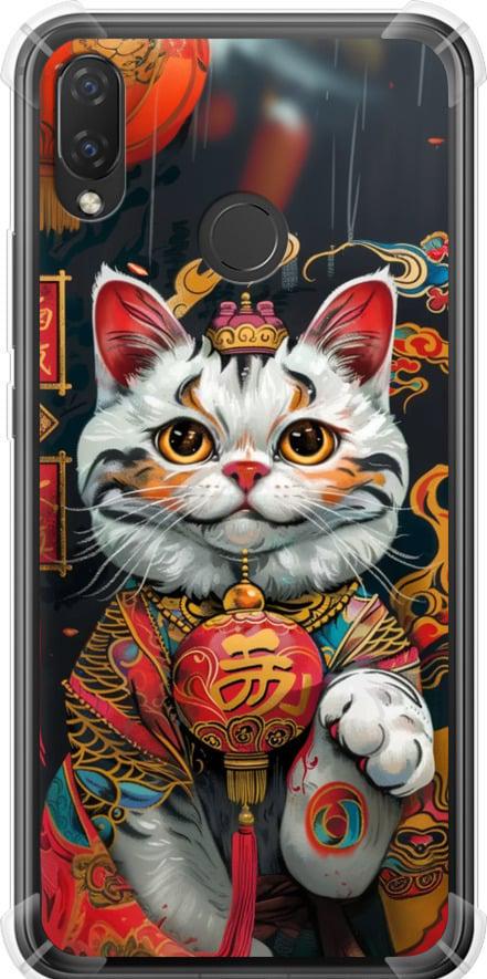 Чехол на Huawei P Smart Plus China Cat v2 (6135sp-1555-42517)